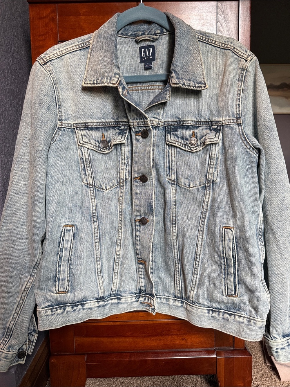 GAP Light Blue Denim Trucker Jacket